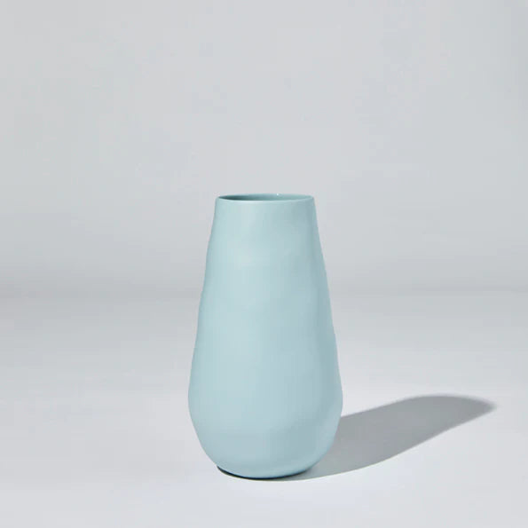 TEARDROP VASE LARGE in Light Blue from Marmoset Found