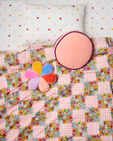 VELVET PEA CUSHION in Plum Jam from the amazing range of Kip & Co