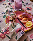 NAPKIN SET 4P in Pretty Pansy from the amazing range of Kip & Co products