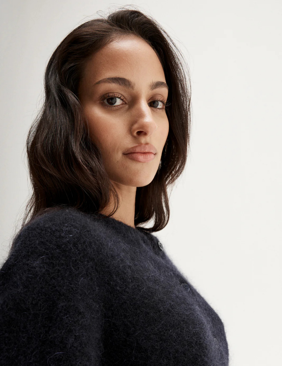 ABIGAIL KNIT CARDIGAN | Midnight Navy - Darling & Domain