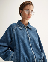 ADDISON DENIM JACKET | Dark Indigo