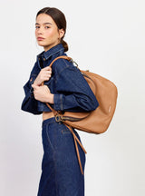 FRANKIE SHOULDER BAG in Toffee by Saben