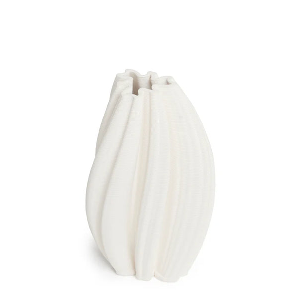 MILA VASE 17CM  in White by One Six Eight London