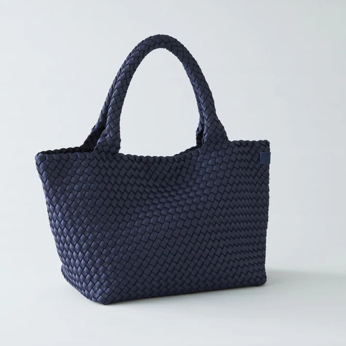 AMSTERDAM CROSS BODY TOTE in French Navy by Mon Milou