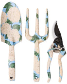GARDEN TOOLS + GLOVES SET in Hydrangea Blue from the amazing range of Kip & Co products