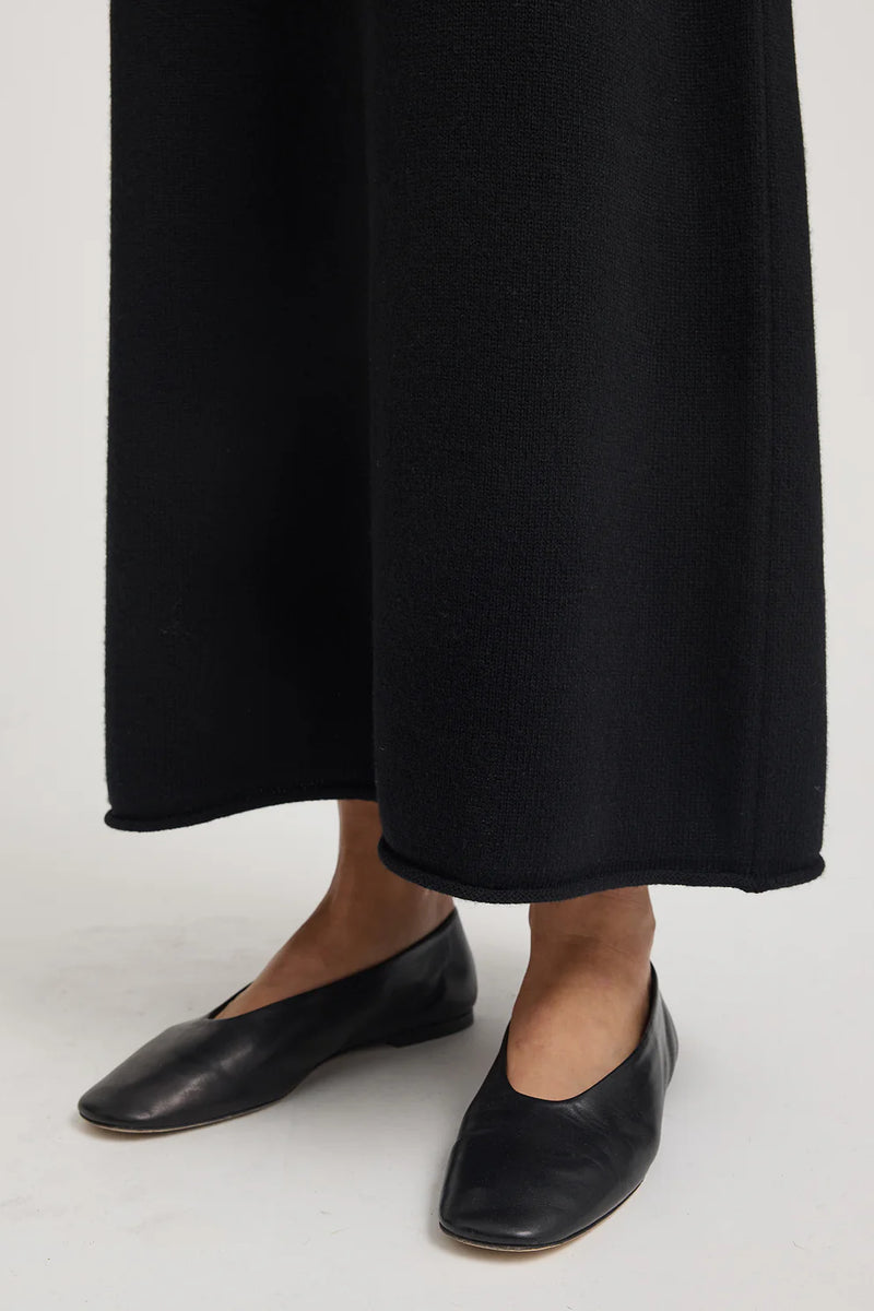 LAMBSWOOL SKIRT in Black by Toorallie