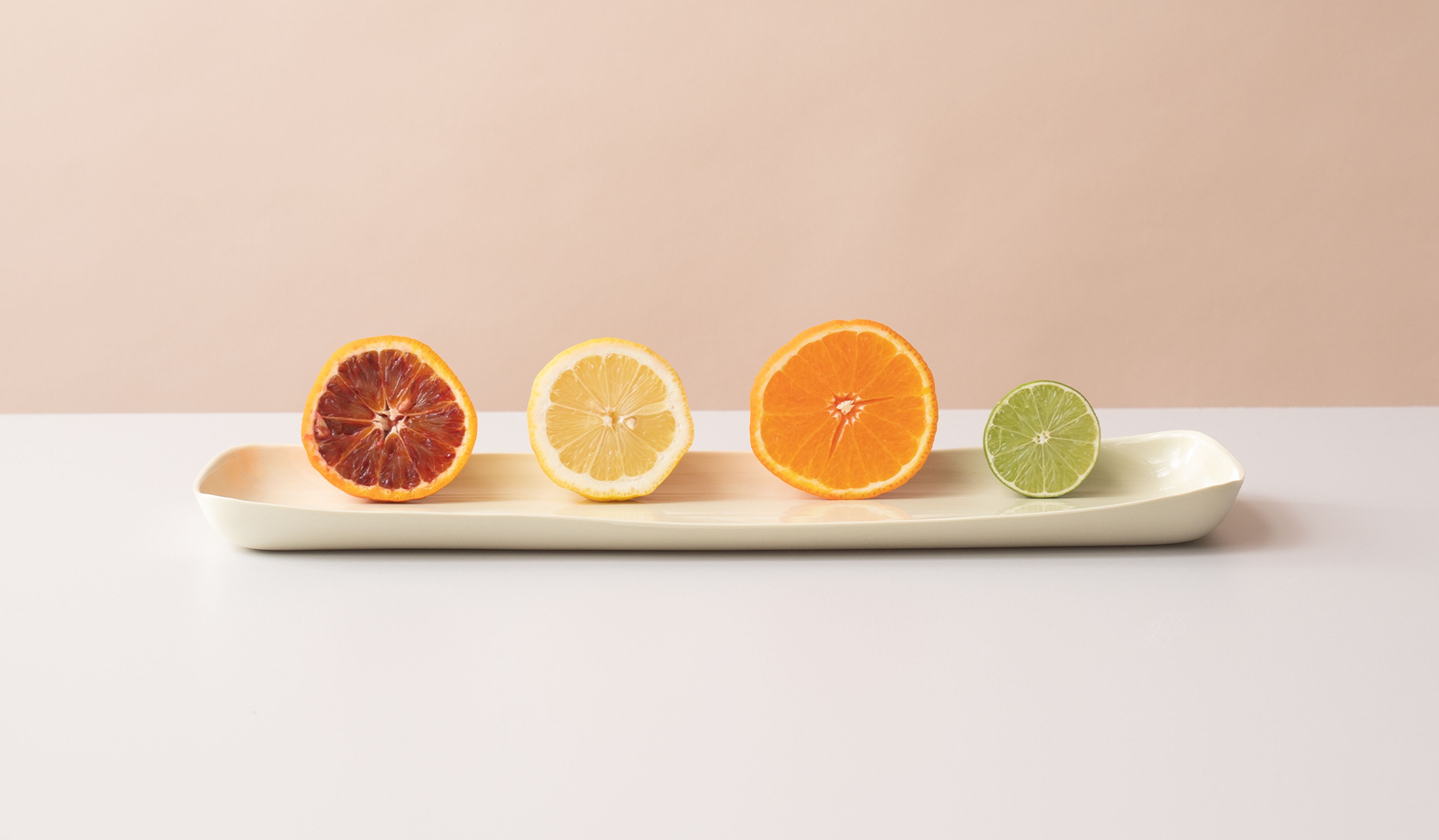 TRAY PLATTER in Citrus by Mud Australia