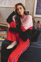 Alessandra RETREAT PANT in Red