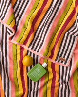 TERRY BEACH TOWEL in Casablanca Stripe from the amazing range of Kip & Co