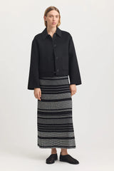 WOOL JACKETin Black by Toorallie