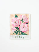 MARKET WALL ART in Peony by Jones & Co
