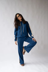 PARISIENNE TRACKPANT in Midnight Blue by Araminta James