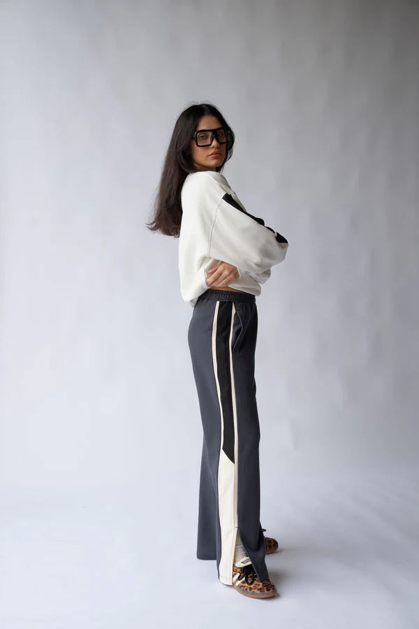 PARISIENNE TRACKPANT in Noir by Araminta James