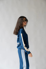 1984 HOODIE in Midnight Blue by Araminta James