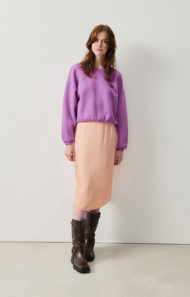 SWEATSHIRT IZU03A | Vintage Indian Pink