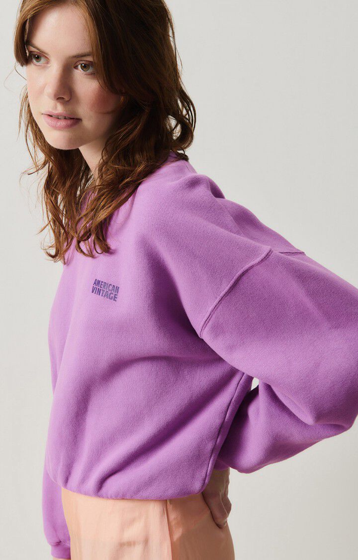 SWEATSHIRT IZU03A | Vintage Indian Pink