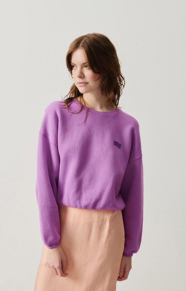 SWEATSHIRT IZU03A | Vintage Indian Pink