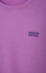 SWEATSHIRT IZU03A | Vintage Indian Pink
