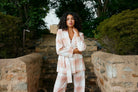 ADELINE BLAZER in Peony + Antique Plaid from Aston Studio