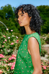 LOELLE DRESS | Leaf Rose