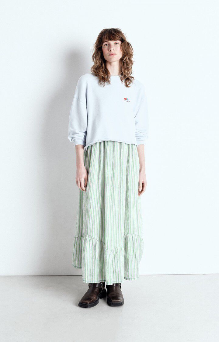 ATUBAY SWEATER ATU03A in Baby Blue by American Vintage