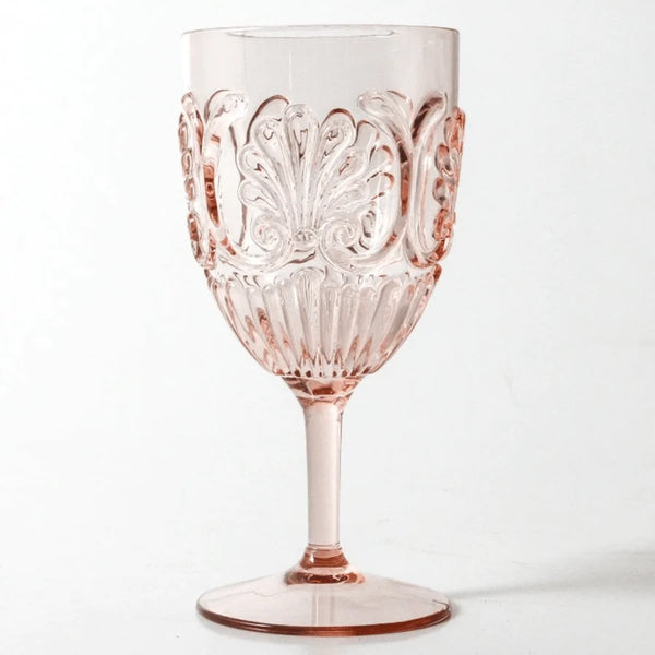 ACRYLIC WINE GLASS | Blush