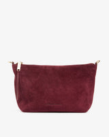 AGNES BAG in Burgundy Suede by ARLINGTON MILNE