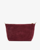 AGNES BAG in Burgundy Suede by ARLINGTON MILNE