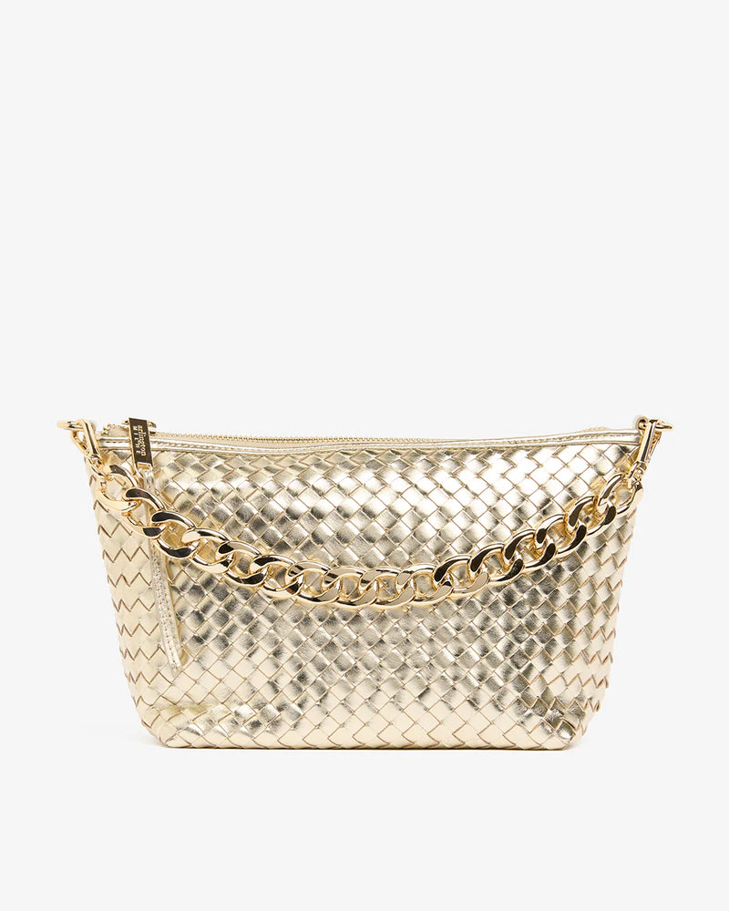 AGNES BAG in Gold Weave by ARLINGTON MILNE