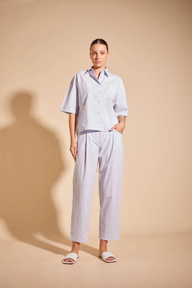 Alessandra RHONE PIMA COTTON PANT in Mauve