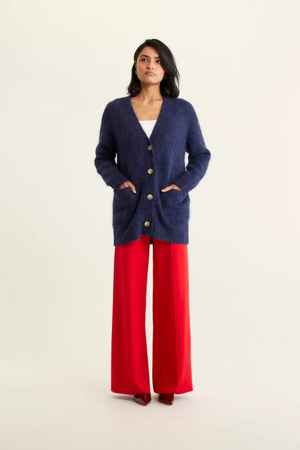 Alessandra WILLIAMSBURG CARDI in Navy