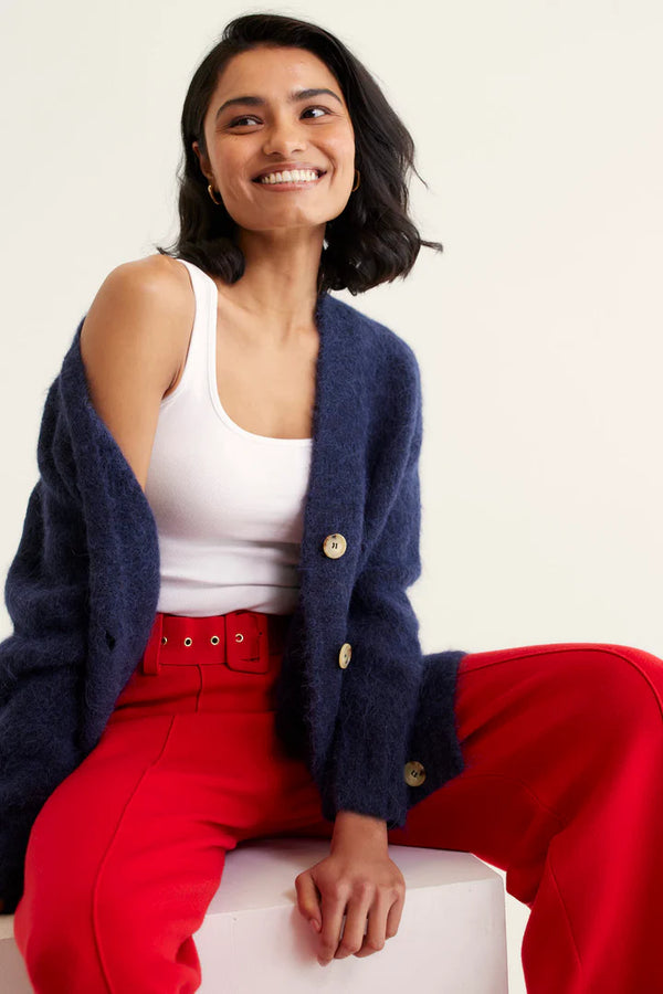 Alessandra WILLIAMSBURG CARDI in Navy