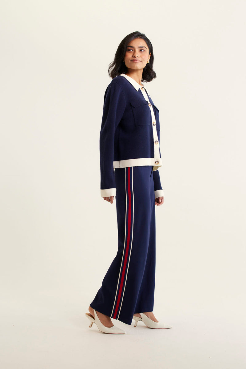 Alessandra QUEENS JACKET in Navy