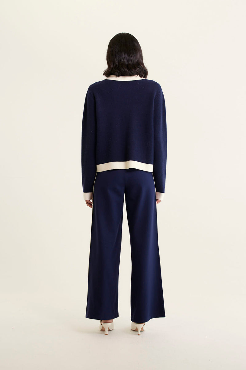 Alessandra QUEENS JACKET in Navy