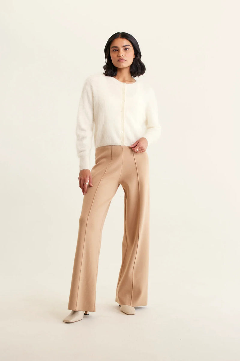 BRUSHED SYDNEY CARDIGAN  | Ivory