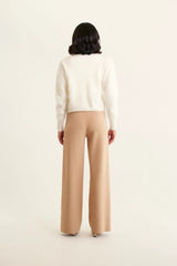 BRUSHED SYDNEY CARDIGAN  | Ivory