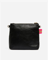 ALEXIS CROSSBODY BAG in Blush Snake by ARLINGTON MILNE