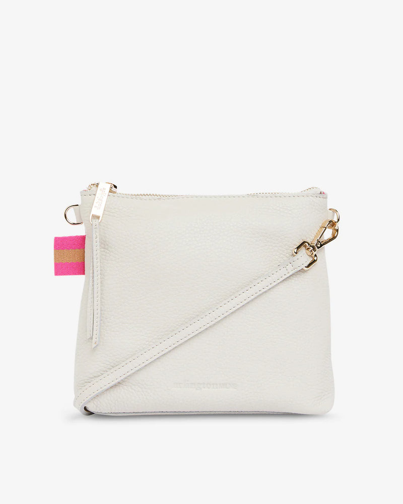 ALEXIS CROSSBODY BAG in Chalk by ARLINGTON MILNE