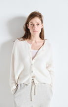VITOW CARDIGAN VITO19E | White - Darling & Domain