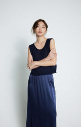 DUMY TANK TOP DUM18B | Navy Melange