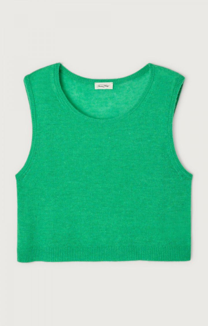 DUMY TANK TOP DUM18B | Green Melange - Darling & Domain
