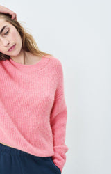 EAST 18F PULLOVER | Orchid Melange