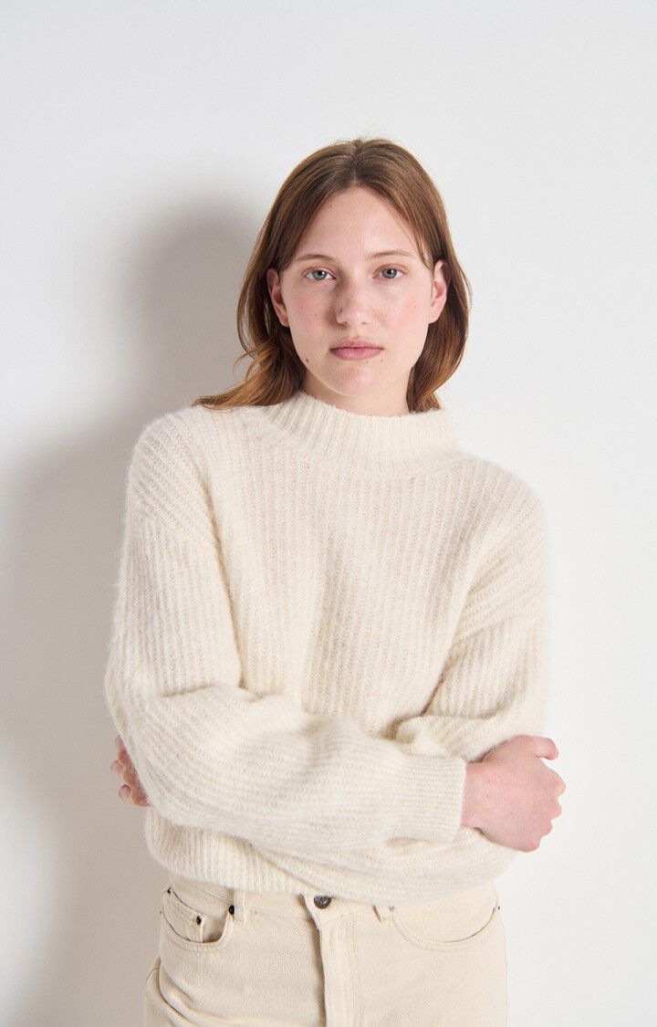 PULLOVER EAST18Q | Mother of Pearl Melange - Darling & Domain
