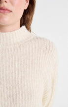 PULLOVER EAST18Q | Mother of Pearl Melange - Darling & Domain