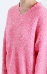 JUMPER EAST 18T |  Melange Bubble Pink - Darling & Domain