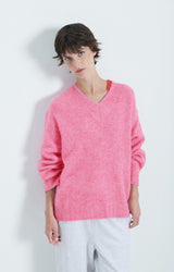 JUMPER EAST 18T |  Melange Bubble Pink - Darling & Domain