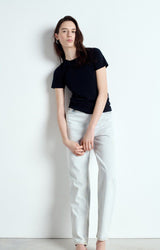 GAMIPY SHORT SLEEVE TEE Gami21 in Black by American Vintage