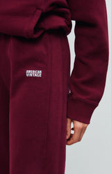 SWEATPANT IZU05A | Vintage Burgundy