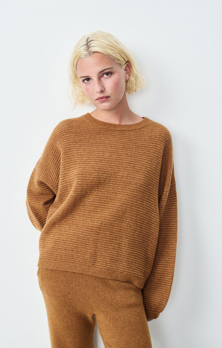 RAXOW RAX18B PULLOVER | Brunette Melange