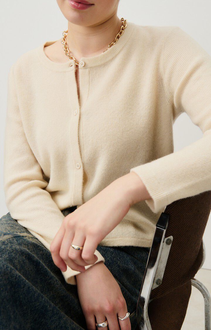 RAXOW RAX19A CARDIGAN | Natural